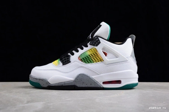 Retro Lucid 4 Green Jordan AQ9129-100 AQ9129-100 Rasta 1230